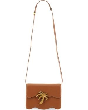 Palm Angels Palm Beach Bag - White