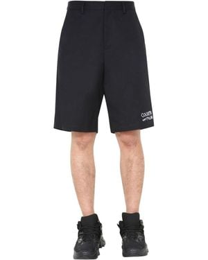 Marcelo Burlon U201Ccountryu201D Bermuda Shorts - Black