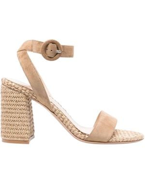 Gianvito Rossi Shoes Camoscio+Marbella - Natural