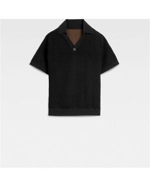 Jacquemus Le Polo Scala T-Shirt - Black