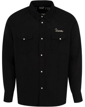 Visvim Shirt With Logo - Black