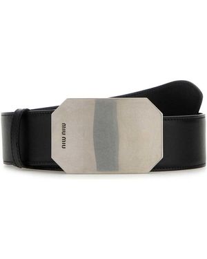 ベルト MiuMiu BELT (5CC6122C9Q F0NBL) 楽天市場】MIUMIU ミュウミュウ ベルト 5CC559 2AIX レディース
