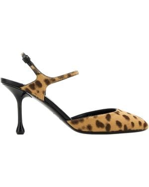 Jimmy Choo Calf Hair Pixie Pumps - White