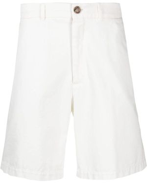 Brunello Cucinelli Cotton Bermuda Shorts - White