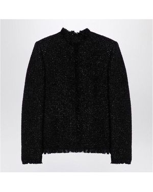 Givenchy Tweed And Lurex Jacket - Black