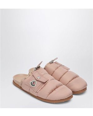 Moncler Nylon Mule Mon Pocket - Pink