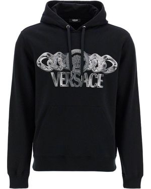 Versace Cotton Sweatshirt - Black