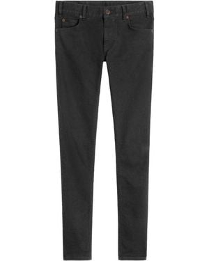 Celine Stone Wash Denim Skinny Jeans - Gray
