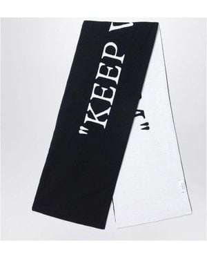 Off-White c/o Virgil Abloh Keep Warm/ Wool Scarf - Black