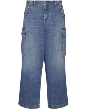 Dior 8 D02 Cargo Jeans - Blue