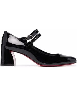 Christian Louboutin Miss Jane 55 Court Shoes - Black