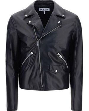 Loewe Giubbotto Biker - Black