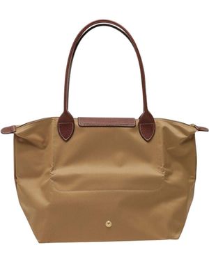 バッグ・カバンその他 Longchamp Fawn-coloured Le Pliage Original L bag Le Pliage Original L Travel bag Fawn - Recycled canvas