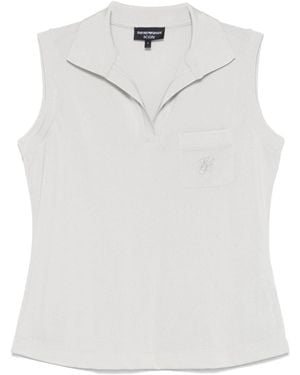 Emporio Armani Sleeveless Top - White