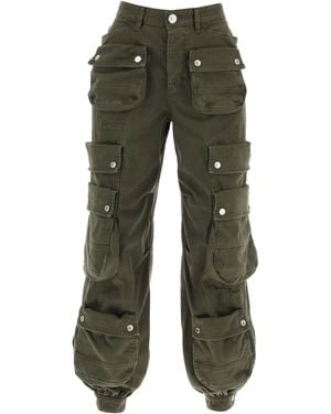 DSquared² Army Stretch Cotton Cargo Pant - Green