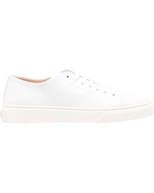 Woolrich Cloud Court Nappa Trainers - White