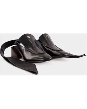 サンダル・ミュール Coperni Sling Back Loafers - Coperni - Leather - Black Coperni | Shoes | Sling Back Loafers Coperni Leather Black