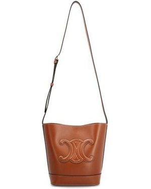 Celine Small Bucket Bag - White