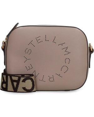 Stella McCartney Dove Alter Mat Mini Stella Logo Crossbody Bag - Brown