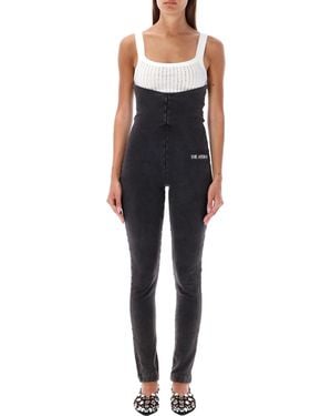 The Attico High Waist Leggings - Black