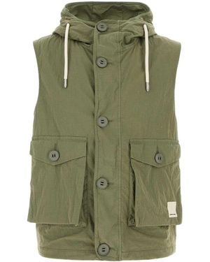 Emporio Armani Cotton Blend Vest - Green