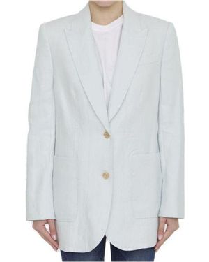 Zimmermann Natura Linen Jacket - White