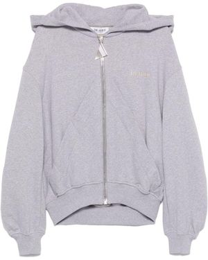 The Attico Cotton Blend Cosy Jumper - Grey