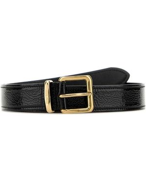 ベルト MIU MIU Black Naplak Belt Miu Miu Belts for Women | Online Sale up to 57% off | Lyst