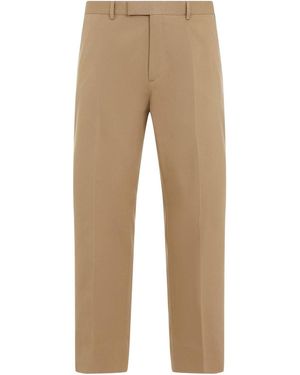 Gucci Cotton Pants - Natural