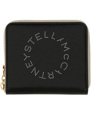 Stella McCartney Zipped Wallet - Black