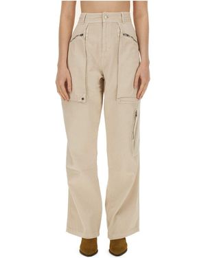 Isabel Marant Trousers Jolande - Natural