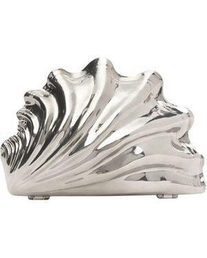 JW Anderson Shell Clutch - White