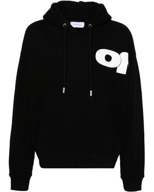 Off-White c/o Virgil Abloh Off- Shared Logo Skate Hoodie - Black