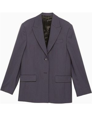 Acne Studios Single-Breasted Jacket - Blue