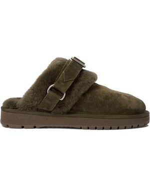 Burberry "Chubby Low" Slippers Sandal - Brown