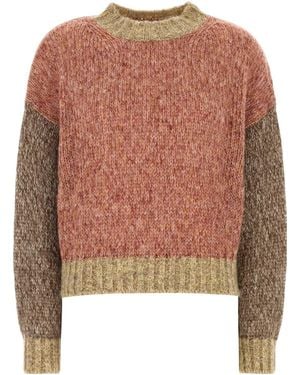 Weekend by Maxmara Melange Acrylic Blend Dionigi Jumper - Red
