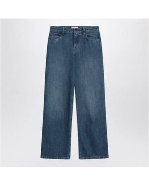 The Row Eglitta Wide Faded Jeans - Blue