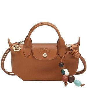 Longchamp Cashew Coloured Le Pliage Xtra Bag - Brown