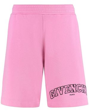 Givenchy Cotton Bermuda Shorts - Pink