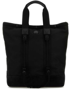 Moncler Canvas Shopping Bag - Black