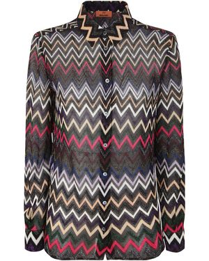 Missoni Long Sleeves Shirt - Grey