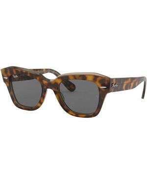 Ray-Ban State Street Rb2186 1292B1 Sunglasses - Gray