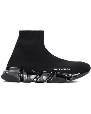 Balenciaga Speed 2.0 Stencil Trainer - Black