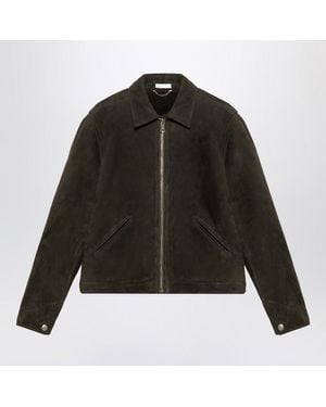 1989 STUDIO Dark Shearling Jacket - Black