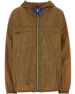 Prada Biscuit Re-Nylon Jacket - Green