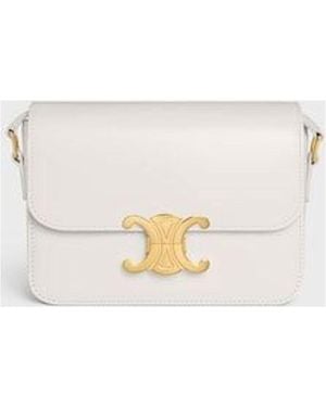 Celine T-Shirtn Triomphe Bag - Natural