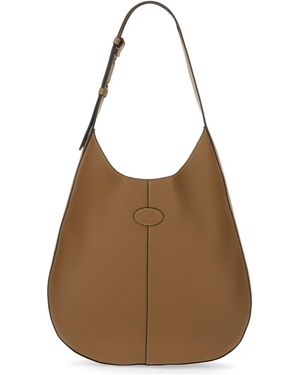 Tod's Luxurious 100% Leather Handbag - Brown