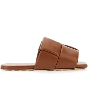 Designer Bottega Veneta Patch Flat Mules for Women - Up to