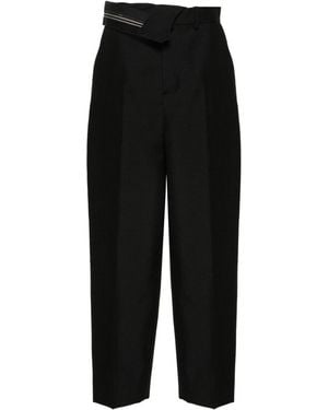 Fendi Wool Trousers - Black