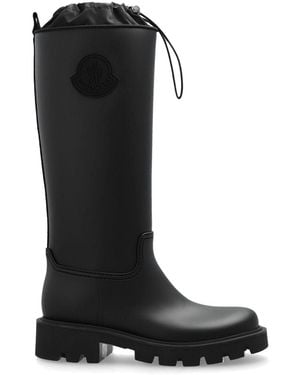 ミドルブーツ Moncler Kickstream High Rubber Rainboots Moncler Kickstream Leather Tall Rain Boots | Neiman Marcus